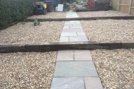 Stone path