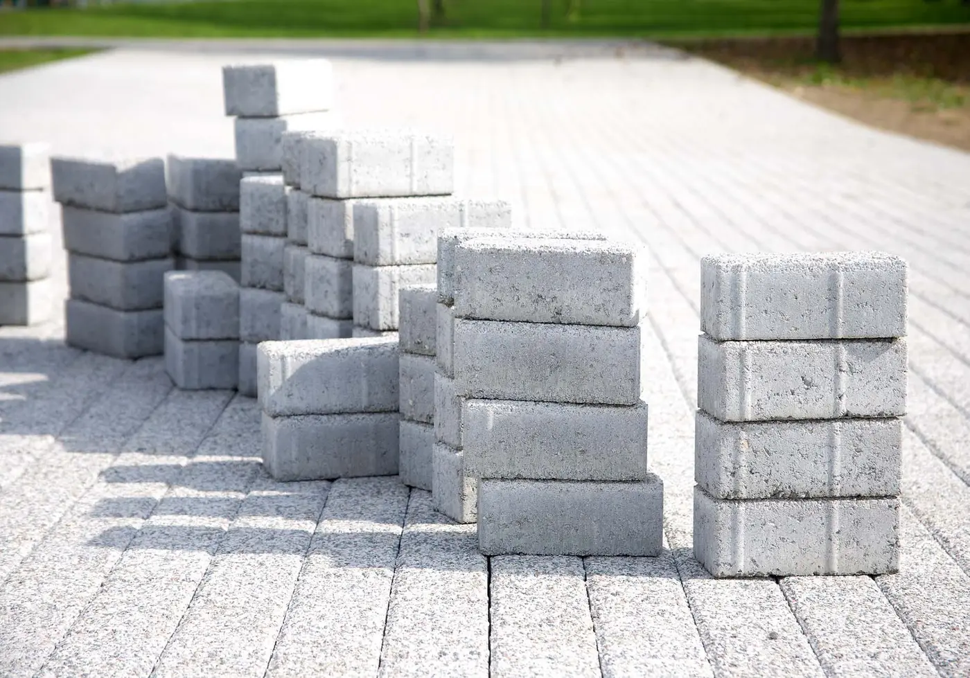 Paving slabs in Loddon