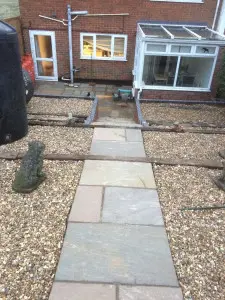 Stone steps