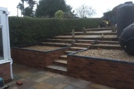 Garden steps