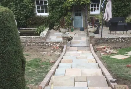 garden steps